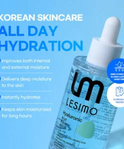 Lesimo Hyaluronic Acid Aqua Serum Korean Skincare