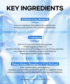 Lesimo Hyaluronic Acid Aqua Serum Mask Ingredients